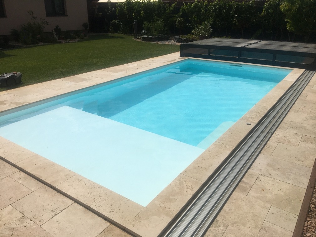 Ležadlový bazén RELAX - biely