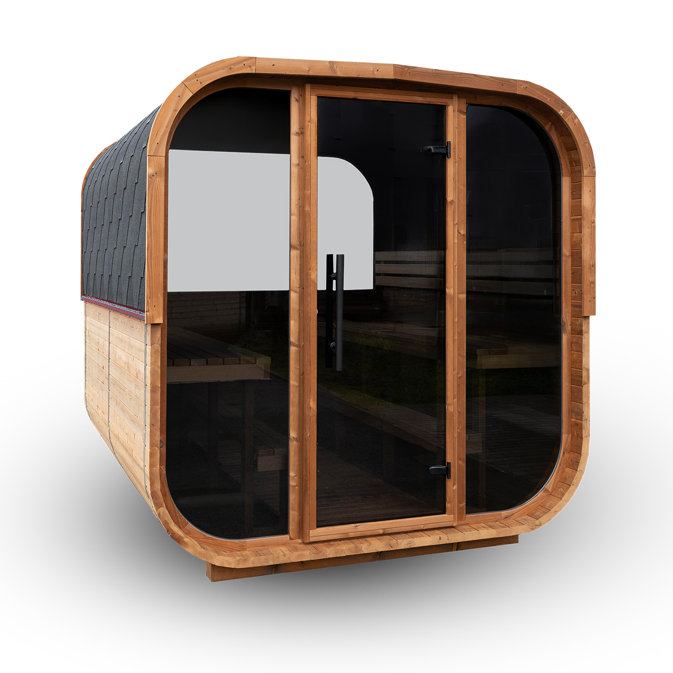 Exteriérová fínska sauna HANSCRAFT QUADRA XL