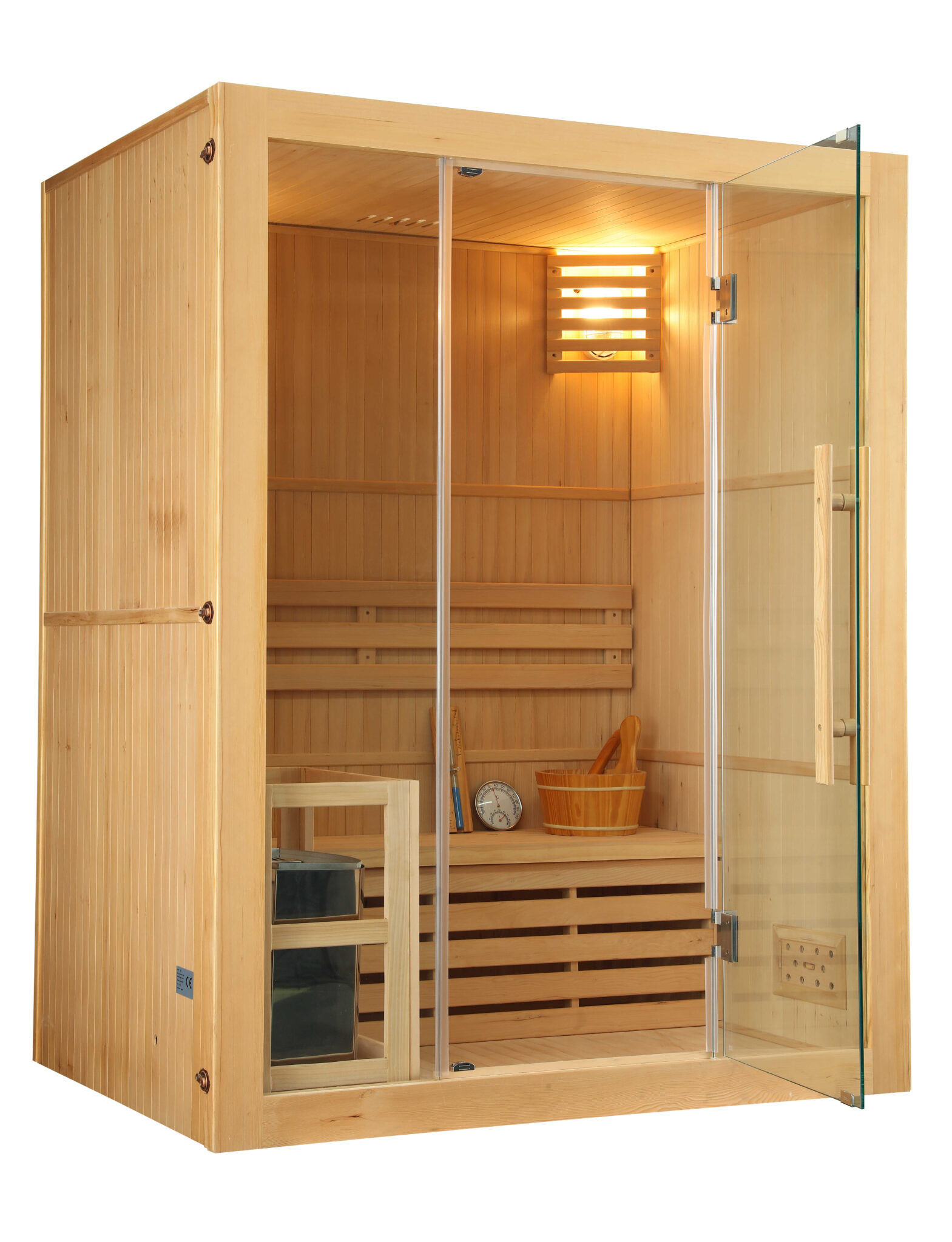 Interiérová fínska sauna HANSCRAFT PERINNE 3